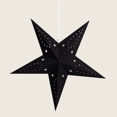 Estrella LED Papel con Batería 45 cm Thanse
