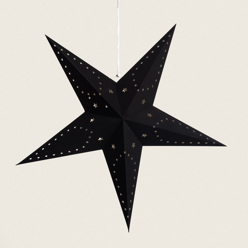 Estrela Papel LED com Bateria 60 cm Wensha