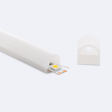 Tubo de Silicone Semicircular LED Flex Embutido até 11 mm BL1513