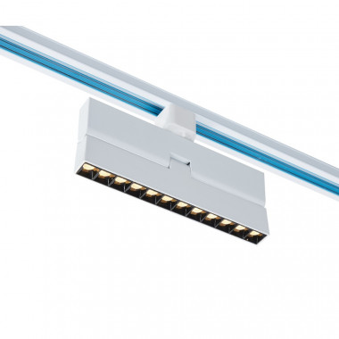 Produto de Foco Carril Lineal LED Trifásico 12W Regulável CCT  Selecionável No Flicker Elegant Optic Branco