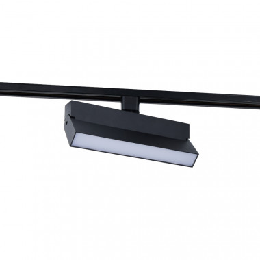 Foco Carril Lineal LED Monofásico 24W Regulable TRIAC CCT Seleccionable No Flicker Elegant Negro