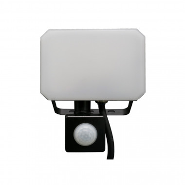 Foco Projetor LED com Sensor PIR 20W IP65 Branco
