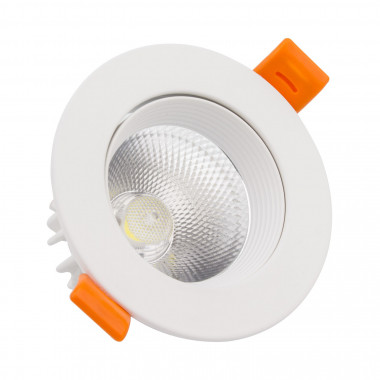 Downlight LED 12W Circular Regulável Escuro a Quente Corte Ø90 mm