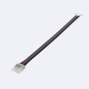 Product Conector Hipopótamo con cable para Tira LED RGB 12/24V DC SMD IP20 Ancho 10mm