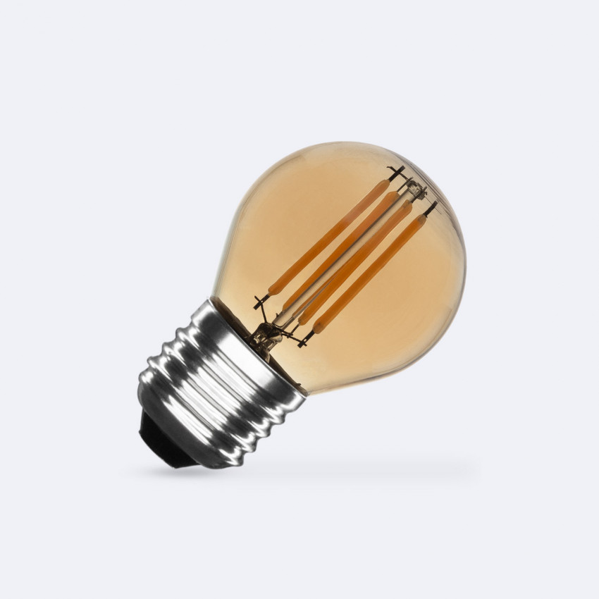 Producto de Bombilla Filamento LED E27 4W 470 lm G45 Gold