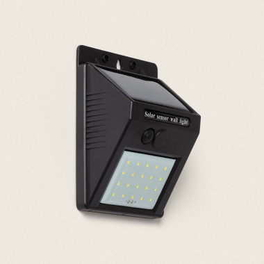 Aplique de Parede Exterior Solar LED IP65 Acendido Crepuscular