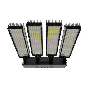 Foco Projetor LED 1200W Stadium Nova BIS Profesional LUMILEDS 150lm/W IP66 INVENTRONICS Regulável 0-10 V LEDNIX