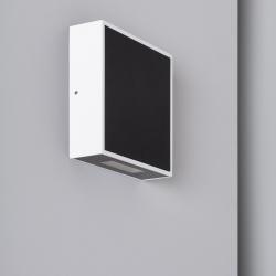 Product Aplique de Parede Exterior LED 6W Alumínio Roma Preto