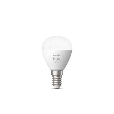 Bombilla Inteligente LED E14 5.7W 470 lm P45 PHILIPS Hue White