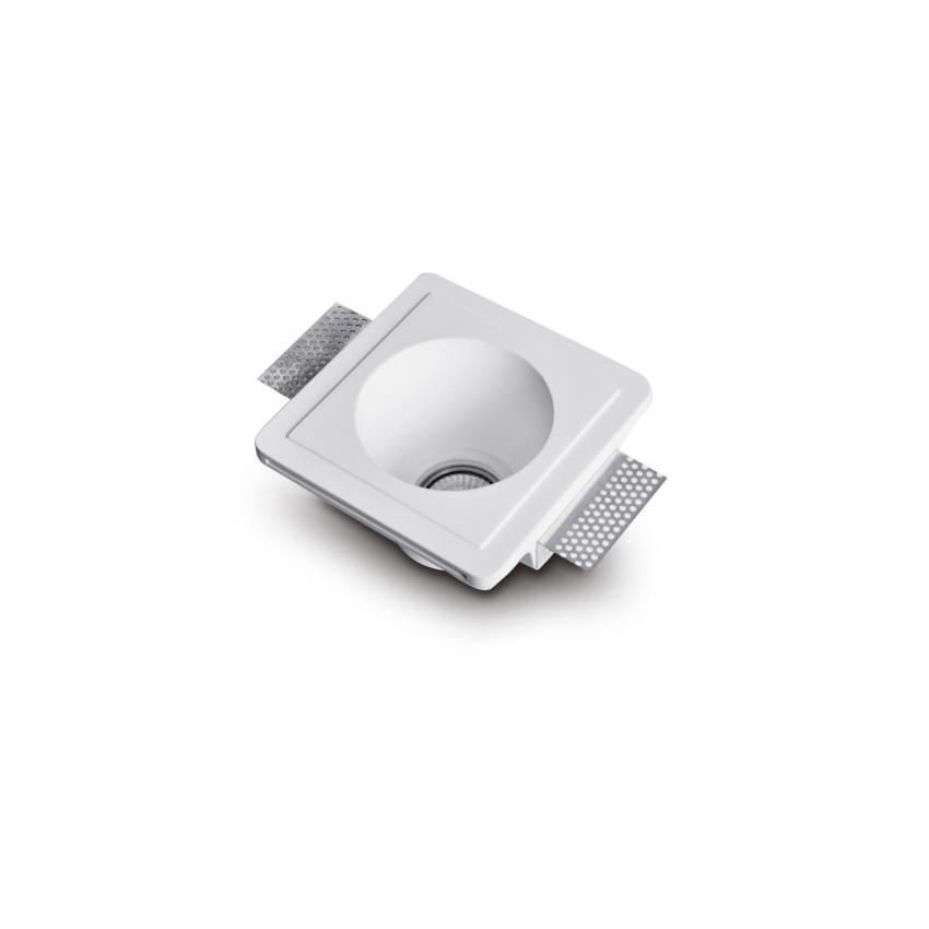 Produto de Aro Downlight Integração em Gesso/Pladur para Lâmpada LED GU10 / GU5.3 Corte 153x153 mm UGR17