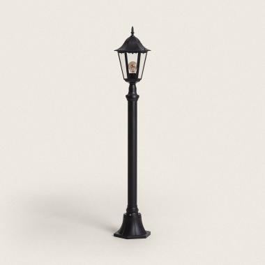 Farola Exterior Superficie Pie 185cm Black Traditional