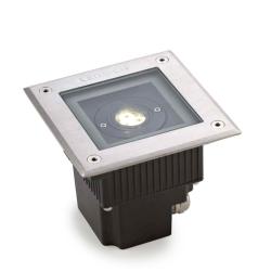 Product Foco LED Quadrado de Chão Gea Power Led IP67 6W LEDS-C4 55-9723-CA-CL