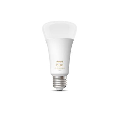 Lâmpada Inteligente LED E27 13W 1200 lm A67 PHILIPS Hue White Ambiance