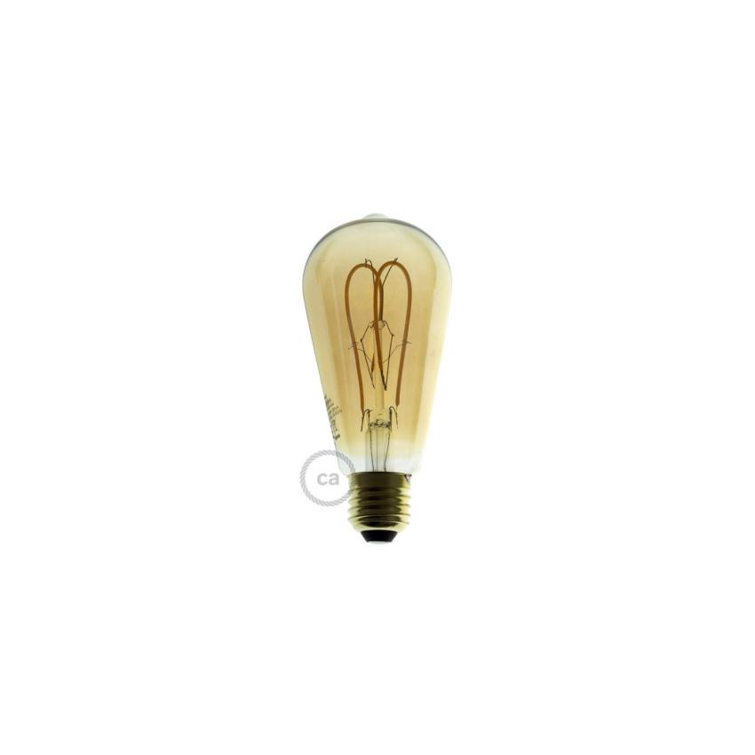Producto de Bombilla Filamento LED E27 5W 250 lm ST64 Regulable Creative-Cables DL700144 