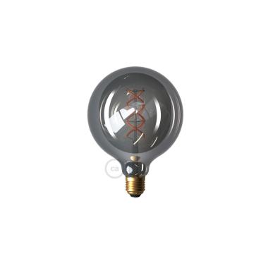 Bombilla Filamento LED E27 5W 150 lm G125 Regulable Smoky Creative-Cables DL700179