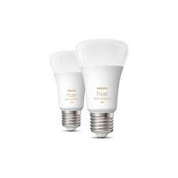Product Pack 2 Lâmpadas Inteligentes LED E27 6W 570 lm A60 PHILIPS Hue White 