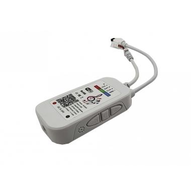 Produto de Controlador Regulador Tuya WiFi Tira LED RGB Digital SPI 5V DC Com Comando IR