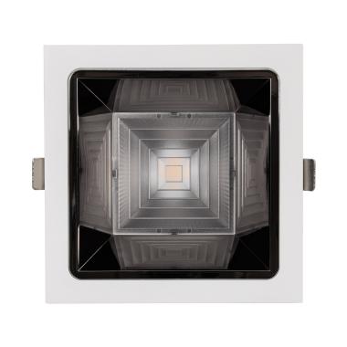 Produto de Foco Downlight LED 30W Quadrado (UGR15) LuxPremium CRI90 LIFUD Corte 145x145 mm