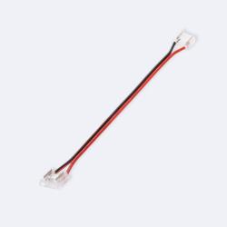 Product Conector Tira LED 12/24V DC COB IP20 Ancho 8mm Doble con Cable