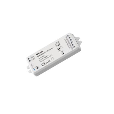 Controlador Regulador Fita LED RGB/RGBW Digital SPI compatível WiFi e Controlo Remoto RF