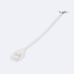 Product Conector Hipopótamo com Cabo para Unir Fita LED RGBIC COB 24V DC IP65 Largura 10mm