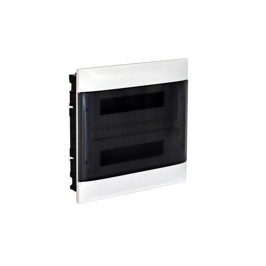 Caixa de Encastrar Practibox S para Divisórias Convencionais Porta Transparente 2x18 Módulos LEGRAND 137057