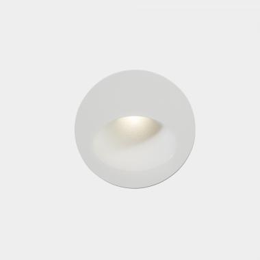 Baliza Exterior LED 2.2W Empotrable Pared Bat Round Oval LEDS-C4 05-E014-14-CM