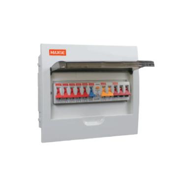 Quadro Elétrico Encastrável IP30 Porta Branca MAXGE SIGMA ECO 12