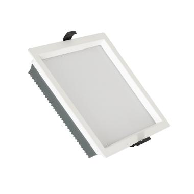 Downlight LED 40W Cuadrado SAMSUNG Aero 130 lm/W Microprismático LIFUD Corte 210x210 mm