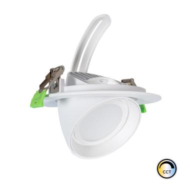 Foco Downlight Direcionável Circular LED 38W OSRAM 120 lm/W CCT LIFUD No Flicker