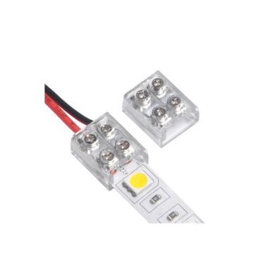 Conector Fita LED 12/24V DC Cabo com Parafuso