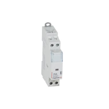 Contactor con Bobina 230V CX3 2P 25 A 2NC 1 Módulo LEGRAND 412523