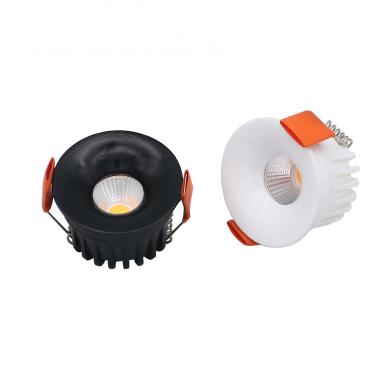 Foco Downlight LED 4W Circular MINI Regulable Dim to Warm Corte Ø 48 mm