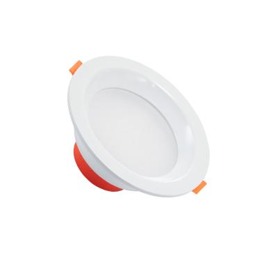 Downlight LED 6W Corte Ø 90 mm IP44 Não Flicker Lux