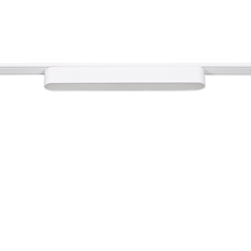 Producto de Foco Carril Lineal LED Magnético 25mm Super Slim 12W 48V CRI90 Blanco 222mm