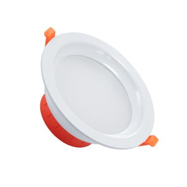 Downlight LED 12W Corte Ø 135 mm IP44 Não Flicker Lux