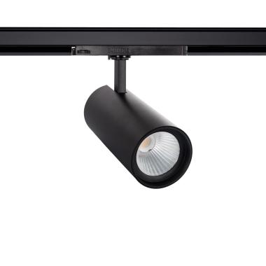 Foco Carril LED Trifásico 40W New d'Angelo Preto (CRI 90) PHILIPS Xitanium