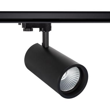 Foco Carril LED Trifásico 30W d'Angelo LIFUD Negro