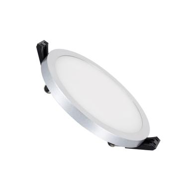 Placa LED 8W Circular Slim Surface LIFUD Cinzento Corte Ø75 mm