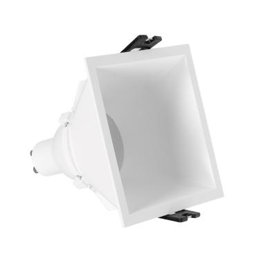 Foco Downlight Cuadrado GU10 6W Corte 85x85 mm Bajo UGR PC