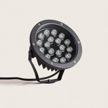 Foco Exterior LED 18W IP67 com Espeto Colmar 3000K