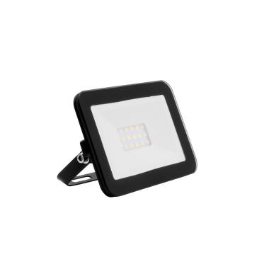 Foco Proyector LED 10W 120lm/W IP65 Slim Cristal Negro