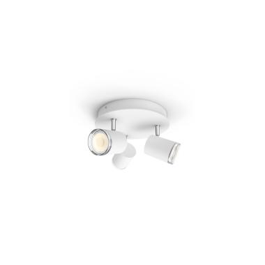 Candeeiro de Teto White Ambiance 3xGU10 Circular PHILIPS Hue Adore