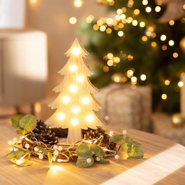 Árbol de Navidad LED Wood con Batería