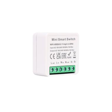 Interruptor WiFi Mini Compatible con Interruptor Convencional