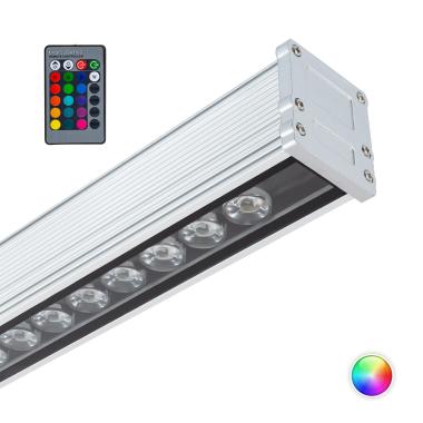 Bañador de Pared LED RGB 18W IP65 50cm