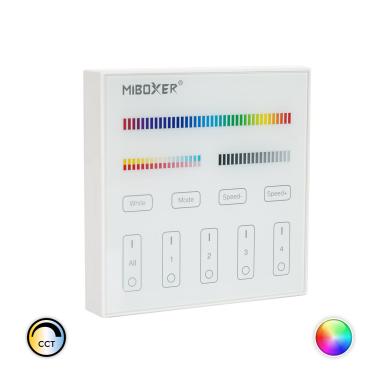 Mando RF para Regulador LED RGB + CCT 4 Zonas MiBoxer B4