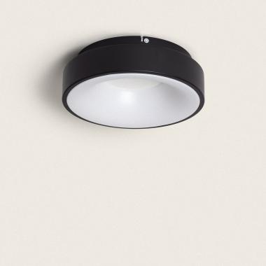 Plafon LED 20W Circular Metal Ø300 mm CCT Selecionável Jacob