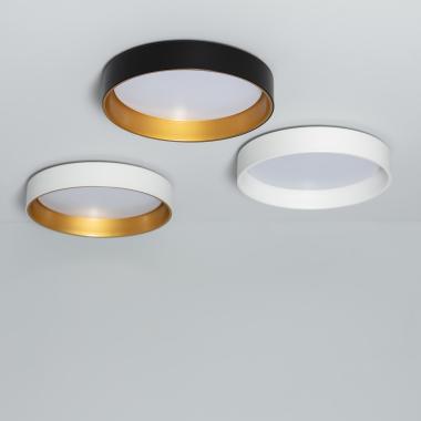 Plafón LED 20W Circular Metal Ø450 mm CCT Seleccionable Broadway