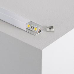 Product Perfíl de Alumínio para Esquinas Triangular 2m para Fita LED Até 10 mm